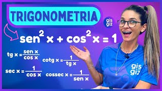 RELAÇÃO FUNDAMENTAL DA TRIGONOMETRIA  DEMONSTRAÇÃO E EXERCÍCIOS [upl. by Rosemary]