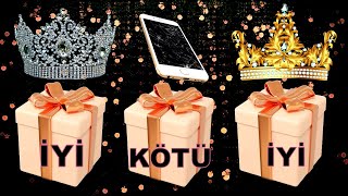 KUTU SEÇMEHEDİYENİ SEÇ🎁İYİ VE KÖTÜ 🎁CHOOSE YOUR GIFTGOOD VS BAD🎁 ELIGE TU REGALO [upl. by Tse]