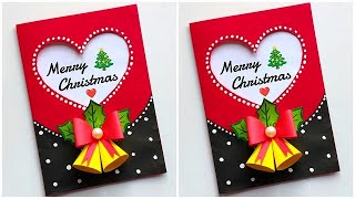 Christmas greeting card ideas 2022  DIY Christmas card  Easy and Beautiful Christmas card making [upl. by Atirehs]