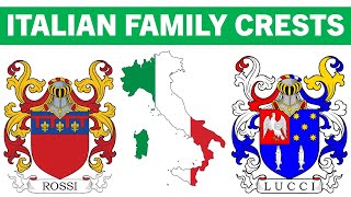 Italian Family Crests [upl. by Dominique484]