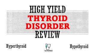 Hyperthyroid amp Hypothyroid Review  Mnemonics And Proven Ways To Memorize For Your Exams [upl. by Ymas411]