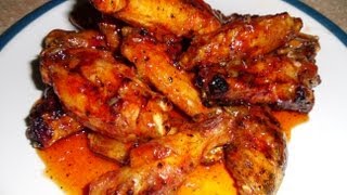 Orange Marmalade Honey Sriracha Wings [upl. by Mirth]