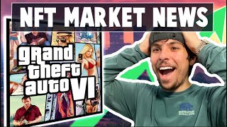 NFT MARKET ALPHA FREE MINT META Grand Theft Auto 6 Play to Earn ENS Domains [upl. by Sybil478]