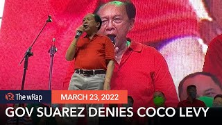 Quezon Governor Suarez denies coco levy was Marcos scam backs Marcos Jr again [upl. by Airotkciv18]