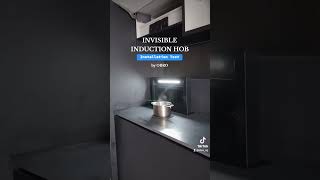 Testing after Invisible Induction Hob installed [upl. by Assiroc]