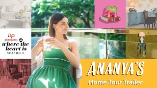 Asian Paints Where The Heart Is  Ananya Panday Trailer [upl. by Zenda]