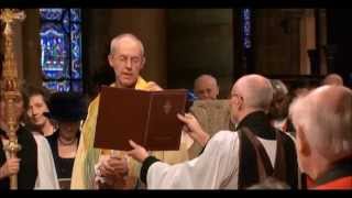 Enthronement of Justin Welby 105th Archbishop of Canterbury Highlights  c BBC 2013 [upl. by Akimit]