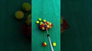 Watch How Quickly This Tool Collects Tennis Balls smalleyes games painball ballcheck [upl. by Atenik]