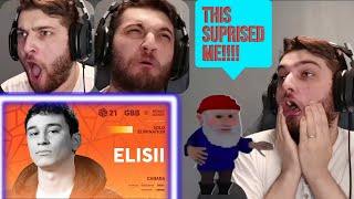 ELISII 🇨🇦  GBB 2021  Solo Elimination REACTION [upl. by Natsreik]