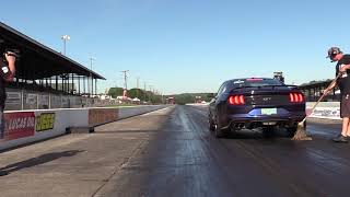 9 Second PASS on 20s with a Hellion Sleeper and Fuel System with 2018 Mustang GT [upl. by Afesoj100]