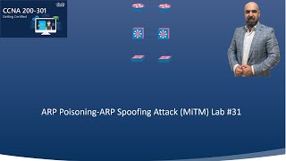 31ARP PoisoningARP Spoofing Attack MiTM [upl. by Ttihw47]