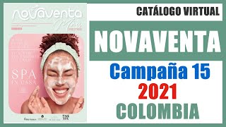 Catálogo Novaventa Máss Prestigio Campaña 15 de 2021 de Colombia [upl. by Ayanad]