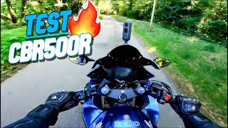 TEST DUN CBR500R  🔥 [upl. by Ettenyar950]