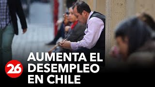 Aumenta el desempleo en Chile [upl. by Phox]