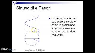 Sinusoidi e fasori in Elettrotecnica sinusoidi fasori elettrotecnica [upl. by Bozuwa]