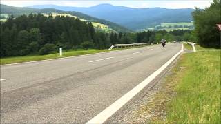 300 kmh flyby with Suzuki GSXR 1000 and Yamaha R1 [upl. by Courtland622]