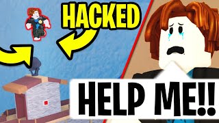 MYUSERNAMESTHIS HACKED in UNDERWATER SERVER KREEKCRAFT VS HACKER  Roblox Jailbreak Winter Update [upl. by Dahcir378]