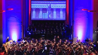 Bill Conti ROCKY Themes  Full Orchestra Live in Concert HD [upl. by Burney]