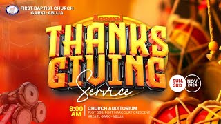 2024 Annual Thanksgiving Service  3rd November 2024 [upl. by Tankoos]