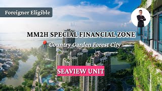 MM2H Forest City Johor Bahru Seaview Unit  House Tour  Country Garden森林城市 [upl. by Bristow]