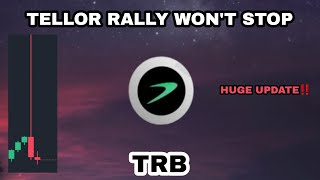 TRB COIN RALLY WONT STOP IN 2024‼️ TELLOR HUGE UPDATE❗ TRB CRYPTO HAS JUST COLLAPSED AFTER EXPLODE❓ [upl. by Yllil]