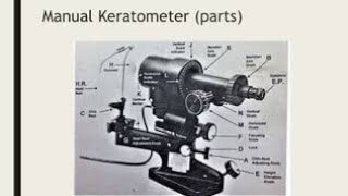 MANUAL KERATOMETER its partsoptometry topic [upl. by Suivatra523]