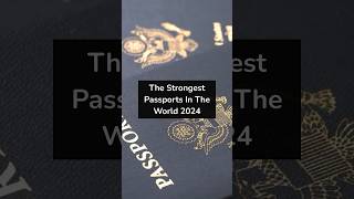 The Strongest Passports In The World 2024 shorts explore travel country ranking [upl. by Odlareg]