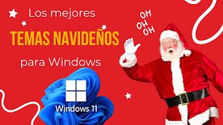 Mejores temas navideños para Windows 10 y Windows 11 [upl. by Zitah]