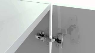 Salice Series 100 Hinge Traditional Depth Adjustment [upl. by Itnava]