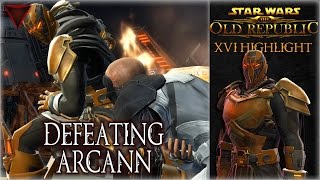 SWTOR KOTFE ► Defeating Arcann Chapter 16 Gameplay with Commentary [upl. by Akino]