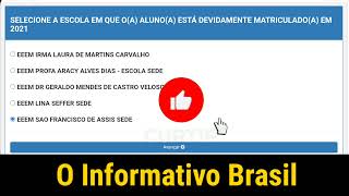 SAIBA COMO EMITIR COMPROVANTE DE MATRÃCULA 2022  PROGRAMA REENCONTRO COM A ESCOLA NO ESTADO DO PARÃ [upl. by Doig663]