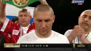 Магомед Абдусаламов vs Mike Perez [upl. by Siekram]