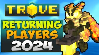 TROVE GUIDE FOR RETURNING PLAYERS 2024 Crystal 5 Gear Cosmic Dragon Skill Tree Taxes amp More [upl. by Norton]