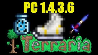 Terraria PC 1436  Ice SkatesBlizzard In A Bottle Seed With Bonus Enchanted Sword [upl. by Mechelle950]