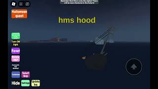 if the hms hood sank like the titanic [upl. by Aicilyhp]