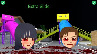 YUTA MIO Exe Horror Extra Slide 😱  SAKURA School Simulator Horror Drama 👺 [upl. by Kearney]