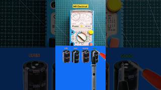 How to check capacitor on analog multimeter  How to capacitor check  capacitor testing  capacitor [upl. by Hsur775]