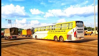 SRS VOLVO B11R the real beast Bengaluru  Ahmedabad [upl. by Yanat831]