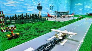 Geld verbrennen für den Flughafen  Bau einer LEGO Stadt Teil 315 [upl. by Arykat586]