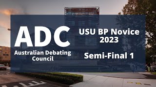 USU BP Novice 2023 Semi Final 1 [upl. by Nhoj778]