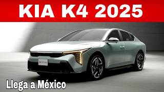 NUEVO KIA 4 FORTE 2025 POR FIN LLEGA A MÉXICO PRECIOS Y EQUIPAMIENTO [upl. by Ojibbob392]