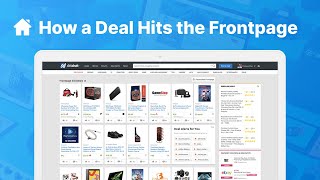 How Deals Make It to the Frontpage  Slickdeals 101 [upl. by Nylcaj]