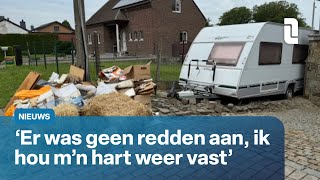 Bewoners van Moelingen bereiden zich opnieuw voor op hevige regenbuien 🌧️  L1 Nieuws [upl. by Yntruoc]