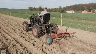 Ciągnik Sam 4x4  uprawa 2019 pierwsze próby [upl. by Gore215]