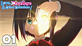 Love Chunibyo amp Other Delusions  Episode 1 In Hindi  Animex TV [upl. by Aikahs]