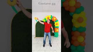 BIRTHDAY DECORATION IDEAS AT HOME 🥳 balloon video 🎈 balloon cartoon tiktok cartoon balloon [upl. by Yslek]