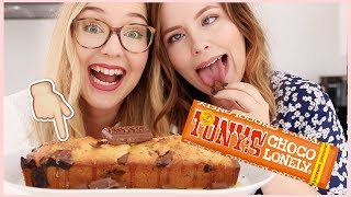 Tony Chocolonely Cake met salted caramel saus  De keuken in met Wil amp Tien 1 [upl. by Yanad563]