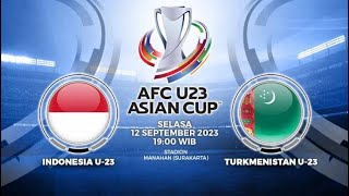 Live Indonesia U23 vs Turkmenistan U23 Live Reaction [upl. by Ihdin]