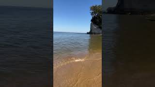 Lapping water of the Potomac river at fossil Beach [upl. by Aihsital]