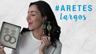 ¿Cómo usar y combinar aretes largos con tu outfit  MDM  Tendencia maxi aretes [upl. by Idurt]